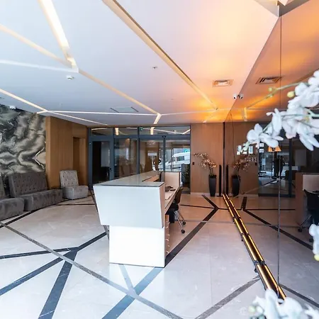 1-bdr Getaway With Poolgym Near Taksim Square 아파트 이스탄불